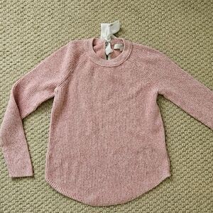 LOFT Pale Pink Sweater Size XS